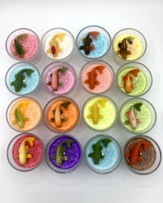 #dekoracni #kapr #koi #svicka #dekorace #relax